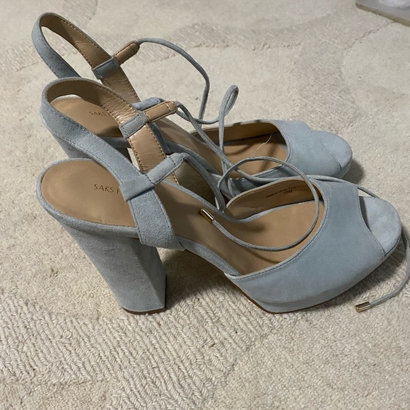 Light blue sandals - Picture 4 of 5